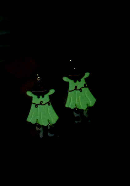 Cowgirl Ghosts with Boots (Glow-in-Dark)