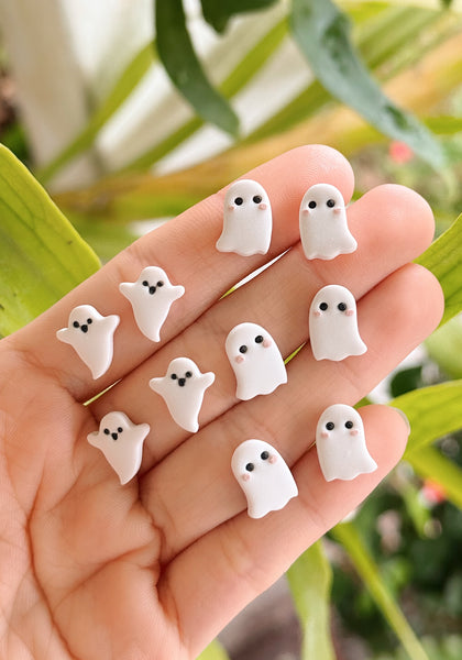 Small Ghosts Studs (Glow-in-Dark)