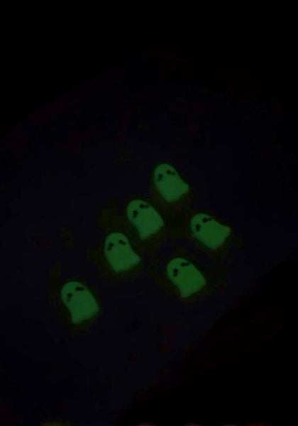 Small Ghosts Studs (Glow-in-Dark)