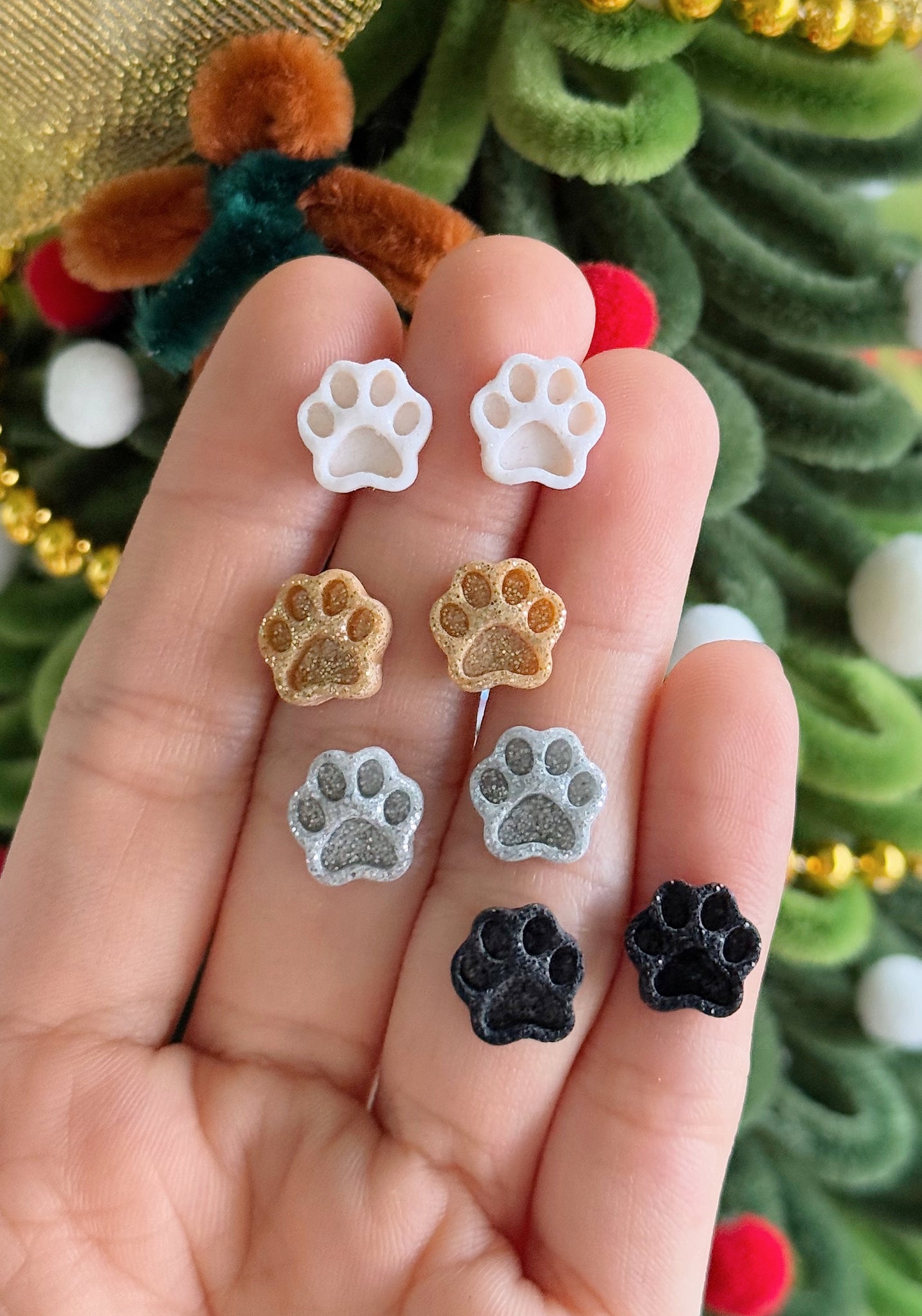 Glitter Paws - Studs