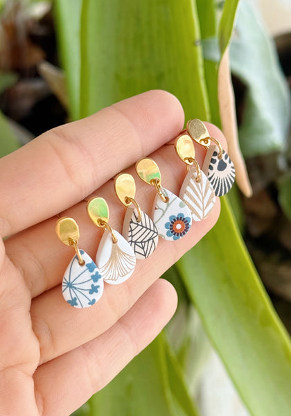 Assorted Designs - Mini Teardrop Dangles