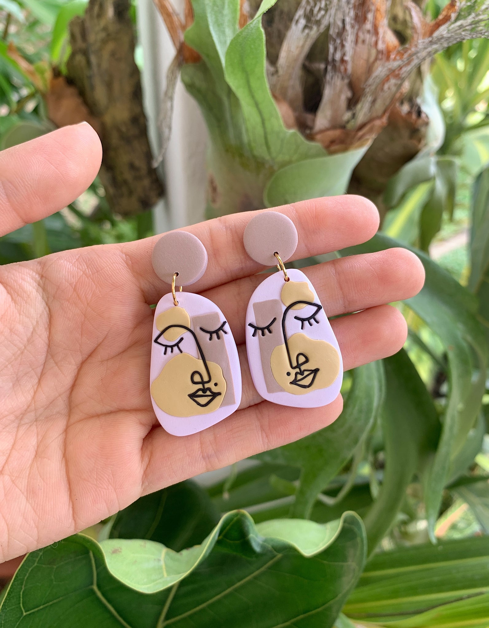 (Made to order) Matisse Face Line - Pebble 5