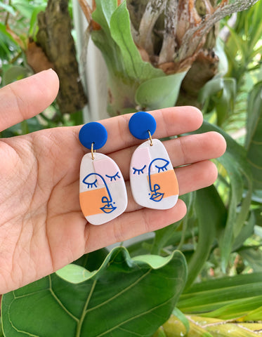 (Made to order) Matisse Face Line - Pebble 1